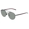 Produktbild: Porsche Design 8932 Herren-Sonnenbrille Vollrand Rund Metall-Gestell, grau