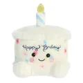 Produktbild: Aurora, 33902, Palm Pals Happy Birthday Cake 5In, Soft Toy, White