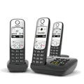 Produktbild: Gigaset A690 A Trio schwarz Anrufbeantworter Telefonbuch Freisprecheinrichtung D