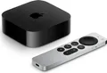 Produktbild: Apple TV 4K WIFI + Ethernet 128 GB HEVC H.264/AVCHD MPEG-4 AAC AC3 AIFF FLAC HE-AAC MP3 WAV 2.1 (MN893FD/A)