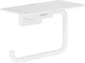 Produktbild: hansgrohe AddStoris Toilettenpapierhalter, mit Ablage, 41772700, Farbe: Mattweiß