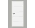 Produktbild: Pertura Zimmertür Perla 05 weiß lackiert (ähnlich RAL 9010) 73,5x198,5 cm Rechts