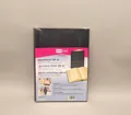 Produktbild: Veloflex A4 Klemmbinder Klemmmappe mit Ledernarbung schwarz 4944080