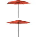 Produktbild: Sonnenschirm GARDEN PLEASURE, orange (terrakotta), Bezug: 100% Polyester, Standschirme, Ø 300 cm, terracotta