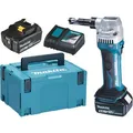 Produktbild: Makita Knabber DJN161RTJ, Akku, 18V / 5,0Ah, mit 2 Akkus, Ladegerät und Koffer