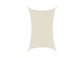 Produktbild: anndora Sonnensegel Tarp 4x6 - cream rechteckig HDPE, (beige), luftdurchlässiger Stoff