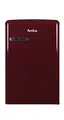 Produktbild: Amica KS 15611 R Retro Kühlschrank mit Gefrierfach / Wine Red (Weinrot) / 88cm (H) x 55cm (B) x 62cm (T) / Retro-Design