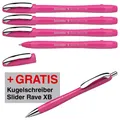 Produktbild: AKTION: Schneider Kugelschreiber Slider Memo pink, Schreibfarbe: blau, 4 St....