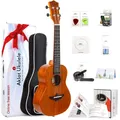 Produktbild: Hochwertige Ukulele 23 Zoll Mahagoni Resonanzboden + Anfänger Starter-Set