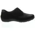 Produktbild: Waldläufer Waldläufer Henni-Soft, Ortho-Tritt, Denver (Nubukled) / Stretch, schw Slipper schwarz 39 EU (6 UK)