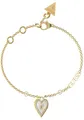 Produktbild: GUESS Damen-Armband Love Me Tender Goldfarben JUBB03242JWYGRHS