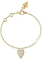 Produktbild: Guess Gliederarmband Damen-Love Me Tender Goldfarben