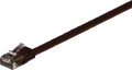 Produktbild: PATCH-C6SB 7DB - Patchkabel flach, UTP, Cat.6, dunkelbraun, 7 m
