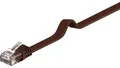 Produktbild: 4040849958984 CAT 6Płaska Kabel połączeniowy,U/UTP, Ciemnobrązowy - Długość kabl