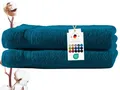 Produktbild: Carpe Sonno Badetücher 100x150 cm 100% Baumwolle Handtuch 500 Gramm /m2 Frottier Duschtuch, Frottier (Spar-Set, 2-St), Extra Soft & Weich, Saugfähig, Schwer, Atmungsaktiv, schnell trocknend