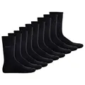 Produktbild: BOSS Herren Sock im Pack - Finest Soft Cotton, Threepack RS Uni CC Schwarz 43-46 9er Pack (3x3P)