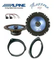 Produktbild: ALPINE SXE-17C2 Set 2 Lautsprecher für Alfa Romeo Giulietta Fassun / Conn Auto
