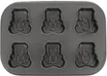 Produktbild: ORION TEDDYBÄR Backform aus Metall für 6 Bären, 6 Stk