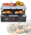 Produktbild: LIVOO Raclettegrill 4 Personen Granitplatte Grill Partyabend DOC242