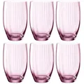 Produktbild: 6er-Set Leonardo Longdrinkglas Poesia 460 ml Kristall, Kristalloptik Rosa Rose
