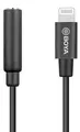 Produktbild: BOYA Mikrofonadapter Lightning - 3,5 mm BY-K3 Stecker - Buchse TRRS