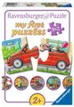 Produktbild: Ravensburger My First Puzzles 9x2 Teile Fahrzeuge Puzzle ab 2 Jahren