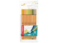 Produktbild: STABILO Fineliner STABILO point 88 Fineliner - 0,4 mm - 10er Set - soft colours