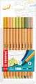 Produktbild: STABILO Fineliner point 88 10er Kartonetui neue Farben