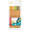 Produktbild: Fineliner - STABILO point 88 - 10er Pack - mit 10 verschiedenen Farben