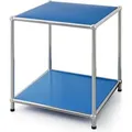Produktbild: Floordirekt Metallregal Concept Epure MK-012 Beistelltisch 40 x 40 x 46 cm Blau
