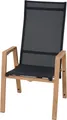 Produktbild: Siena Garden Gartensessel CATANIA Move Sessel, Aluminiumgestell in teaklook, Ranotex® Bezug
