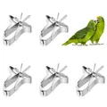 Produktbild: Papageien Obst Gemüse Feeder Clip 5 Stück Vögel Futterhalter Feeder Gerät Vog...