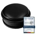 Produktbild: 1 x Türstopper Boden schwarz 1,2 kg schwer VonBueren | ca. 10,5 x 5 cm | Tür Sto
