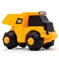 Produktbild: CatToysOfficial Unstoppable Movers Kipplaster Spielzeug | Kipplaster mit Großen Rädern und Funktionstüchtigen Lichtern | Baustellenfahrzeug für Kinder ab 3 Jahre