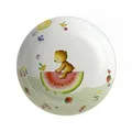 Produktbild: Villeroy & Boch – Hungry As A Bear Tiefer Kinderteller, 19 cm, Spülmaschinenfest, Geschirr für Kinder, Teller aus Premium Porzellan, Weiß/Bunt