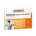 Produktbild: DICLOFENAC-ratiopharm Schmerzpflaster 10 St.