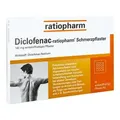 Produktbild: Diclofenac-ratiopharm® Schmerzpflaster 140 mg