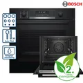 Produktbild: Bosch HBA578BB0 Einbau-Backofen 71L LCD-Display Pyrolysereinigung RO_HBA578BB0_R