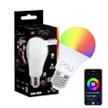 Produktbild: EDO RUVA Smart WiFi LED-Glühbirne RGB CCT 2700K-6500K, 9 Watt, E27, LED Deckenleuchte, LED Lampe, kompatibel mit Alexa, Google Assistant, 806lm, WiFi Tuya Smart