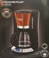 Produktbild: Russell Hobbs Kaffeeemaschine Colours Plus+ Flame Red ROT mit 1,25l Glaskanne