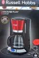 Produktbild: Russell Hobbs Filter Kaffeemaschine 1100W 24h Timer Rot Colours Plus TOP NEU