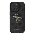 Produktbild: Guess, Hülle für iPhone 16 Pro Max mit Monogramm und 4G-Logo aus Metall