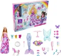 Produktbild: Barbie Dreamtopia Märchen-Adventskalender 2022, Meerjungfrau-/Prinzessin-Puppe