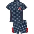 Produktbild: Playshoes Badeanzug UV-Schutz Bade-Set Herzchen blau 86/92 - ca. 18-24 Monate
