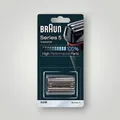 Produktbild: Braun Scherkopf 52S Series 5/6 Silber Ersatzteil für Rasierer, hochwertige Kling