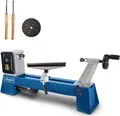 Produktbild: Scheppach DM500T Drechselmaschine | 400W | 4 Stufen von 800–2600 min-1 | Werkstücke max. 500mm Länge / 350mm Ø | M18-Gewinde inkl. 4-Zack-Körnerspitze