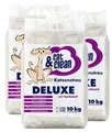 Produktbild: 3x 10kg = 30kg Cat & Clean® Katzenstreu DELUXE mit Vanilleduft Klumpstreu