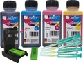Produktbild: PG-540 / CL-541 Druckertinte Multipack 400ml Tidis Ink Druckertinte / Nachfülltinte BCMY + Irp109 Luftabsorber – Inkjet Next Generation