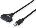 Produktbild: Equip Adapter USB3.0-> SATA Kabel -5Gbs 0.50m sw
