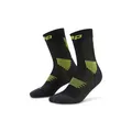 Produktbild: CEP - Kurze Laufsocken mit Kompression für Damen, Core 5.0 Mid Cut, Größe III/M / 37-40, schwarz/lime